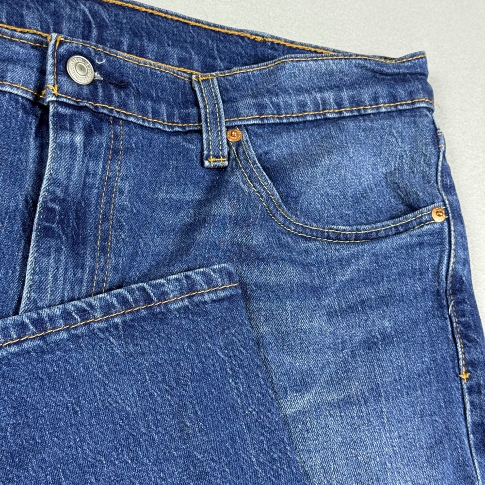 Levis 511 Slim Fit Jeans Mens 38x30 Medium Wash Denim Blue Pants